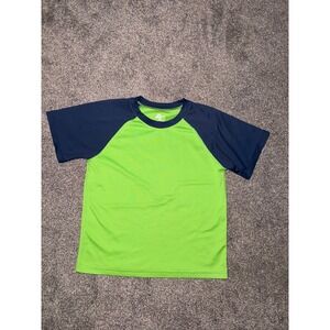 Kanu Surf‎ Boys Bright Green & Navy Blue Swim Shirt